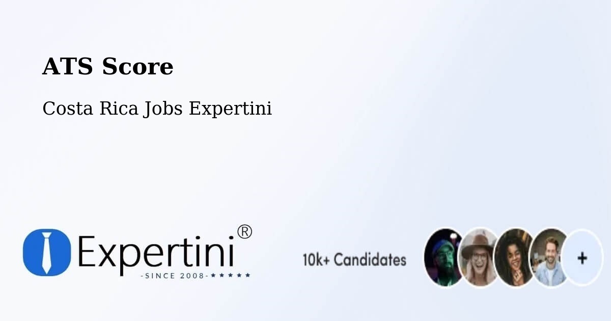 Resume ATS Score & Job Description Match Tool – Cot - Costa Rica Jobs Expertini